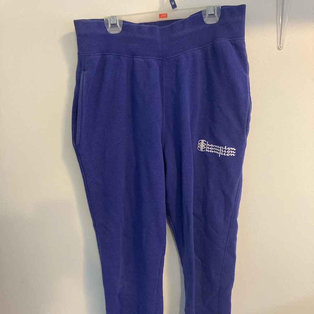 Reverse weave sweatpants